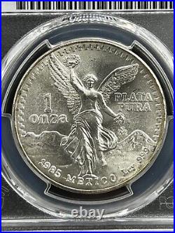 1985-Mo PCGS MS68 Silver 1 oz Libertad Onza Mexico Coin