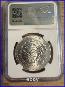 1985Mo Mexico Libertad 1 Onza MS67 Coin NGC
