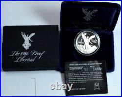 1986 DCAM 1 Oz 999 SILVER MEXICO Libertad Pura Plata Coin in Original Box & CoA 1986 DCAM 1 Oz 999 SILVER MEXICO Libertad Pura Plata Coin in Original Box & CoA