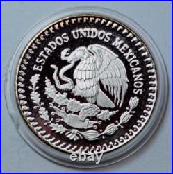 1986 DCAM 1 Oz 999 SILVER MEXICO Libertad Pura Plata Coin in Original Box & CoA 1986 DCAM 1 Oz 999 SILVER MEXICO Libertad Pura Plata Coin in Original Box & CoA