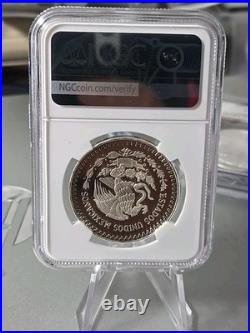 1986 Mexico Libertad 1 Onza Silver Proof Ngc Pf69 Ultra Cameo