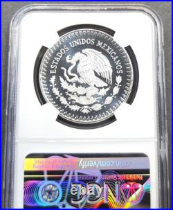 1986 Mexico Silver 1 Onza Libertad Ngc Pf 69 Ultra Cameo Gem Proof Rare 1 Oz