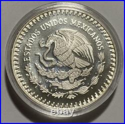 1987 Libertad Silver Proof 12,000 Minted OGP Exact Round Imaged. 999 Fine