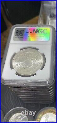 1987 Mexico Libertad 1 Onza Double Die Reverse NGC MS-65 Better Date Only 500k