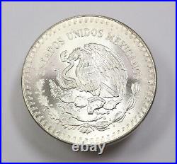 1987 Mo Silver 1 oz Libertad Onza Mexico BU UNC Coin #38958