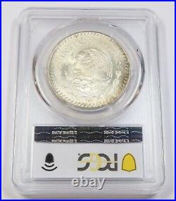 1988 Mo PCGS MS66 MEXICO TONED 1 oz Silver Libertad Un Onza Coin #42477A