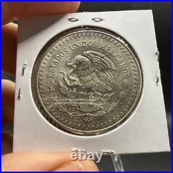1989 Mo MEXICO Silver 1 oz BU UNC Libertad Onza Coin