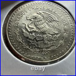 1989 Mo MEXICO Silver 1 oz BU UNC Libertad Onza Coin