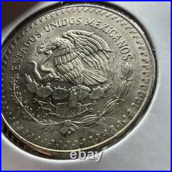 1989 Mo MEXICO Silver 1 oz BU UNC Libertad Onza Coin