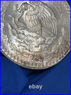 1990 Mexico Libertad 1oz with Nice Toning 1 Onza Silver 1990 Mexico Libertad 1oz with Nice Toning 1 Onza Silver