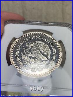 1990-Mo Mexico Proof Silver Libertad 1oz Silver Coin NGC PF 63 Ultra Cameo