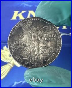1991 1 oz Silver? Libertad Beautifully Toner