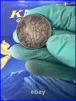 1991 1 oz Silver? Libertad Beautifully Toner