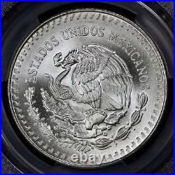 1991- MO Mexico 1oz Silver Libertad Onza PCGS MS 67 Type 1