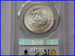 1991-MO PCGS MS68 MEXICO SILVER LIBERTAD TYPE 1 Light Toning On Edges