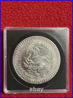 1992 Mexico 1 oz Silver Libertad Awesome Album Toning? Purple Blue