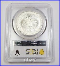 1992 Mo PCGS MS68 MEXICO 1 oz Silver Libertad Un Onza Coin #39742A