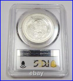1992 Mo PCGS MS69 MEXICO 1 oz Silver Libertad Un Onza Coin #39936A