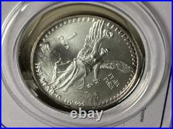 1993 1 oz 999 SILVER Ley Mexican Libertad 1 Onza BU BRILLIANT UNCIRCULATED