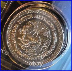 1993 Libertad Mexican Mint Vtg Littleton Mint Holder-999 Silver 1 Oz Art Coin