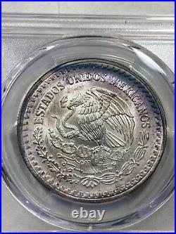 1993-MO Onza Silver Libertad PCGS MS63 Gorgeous Purple Toning Item 8403