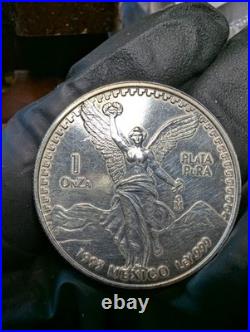 1993 Mexico 1 Oz. Silver Libertad Coin