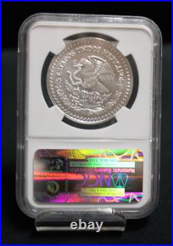 1993 Mo Mexico 1 Oz Onza. 999 Fine Silver Libertad NGC MS69 Registry Grade Coin