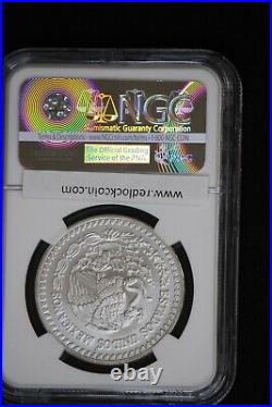 1993-Mo Mexico 1 oz Silver Libertad MS69 NGC Graded-NEAR TOP POP ONLY 8 HIGHER