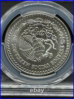 1995 Mexico 1 Onza Silver Libertad Pcgs Ms69 Beautiful White Top Pop Coin