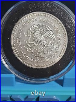 1995 Mexico 1 oz Libertad BU. 999 Fine Silver 500K Mintage In Capsule