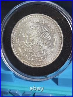1995 Mexico 1 oz Libertad BU. 999 Fine Silver 500K Mintage In Capsule