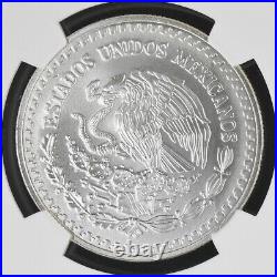 1995 Mo 1 ONZA MEXICO LIBERTAD WINGED VICTORY KM# 494.1 NGC MS 69 HIGH-GRADES