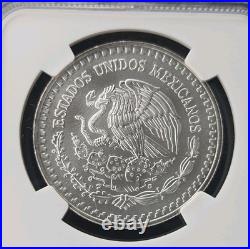 1995-Mo (MS68) Mexico 1oz Silver Libertad Onza NGC withBAG FRAGMENT