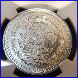 1995 Mo Mexico Silver Onza Libertad 1oz NGC MS69 Semi Key Date ONLY 3 HIGHER