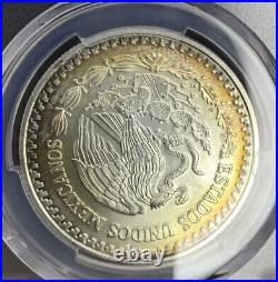 1995 Mo PCGS MS67 MEXICO 1 oz Silver Toned Libertad Un Onza Coin