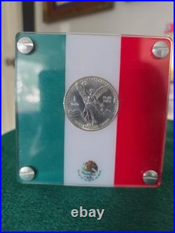 1995 mexico libertad silver coin 1 oz