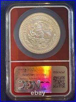 1995Mo Mexico 1 Onza Silver MS69 NGC Red Holder Have Only Increased In Value
