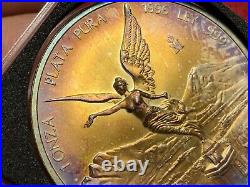 1996 1 Oz Silver Libertad Semi Key Date Only 300k Minted? Gold Blue Argenta 14