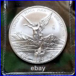 1996 Mexico Libertad 5 Coin Set (1/20 1/10 1/4 1/2 & 1 oz) Silver Plata Coin Lot
