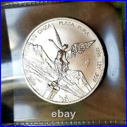 1996 Mexico Libertad 5 Coin Set (1/20 1/10 1/4 1/2 & 1 oz) Silver Plata Coin Lot