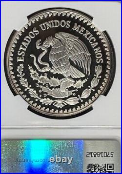 1997 Mexico 1 Oz Silver Libertad Proof Onza NGC PF69 DCAM Mintage Only 1500