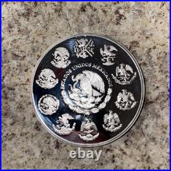 1997 Mexico 5 oz Silver Libertad BU, Toned mirror finish. 999 pure silver 1997 Mexico 5 oz Silver Libertad BU, Toned mirror finish. 999 pure silver