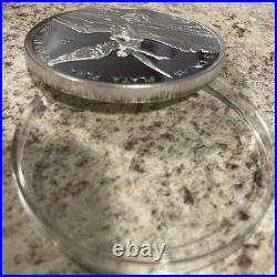 1997 Mexico 5 oz Silver Libertad BU, Toned mirror finish. 999 pure silver 1997 Mexico 5 oz Silver Libertad BU, Toned mirror finish. 999 pure silver