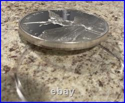 1997 Mexico 5 oz Silver Libertad BU, Toned mirror finish. 999 pure silver 1997 Mexico 5 oz Silver Libertad BU, Toned mirror finish. 999 pure silver