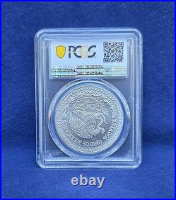 1997 Mexico Libertad 1 Oz. Silver Pcgs Ms69