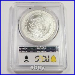 1997 Mo PCGS MS68 Milk Spots MEXICO 1 oz Silver Libertad Onza #49585A
