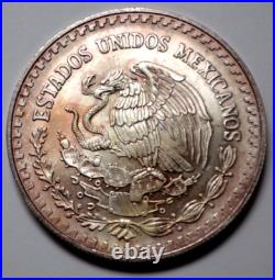 1999 1 oz 999 SILVER Ley Mexican Libertad 1 Onza Pura Plata Coin Rare Nat. Toning