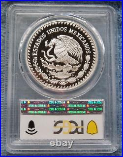 1999 1 oz onza PROOF. 999 silver (PLATA PURA) Mexican Libertad PCGS PR69 / PF69