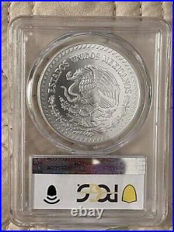 1999 Mexico 1 Oz. Silver Libertad Onza Coin PCGS MS69 2nd lowest mintage of set