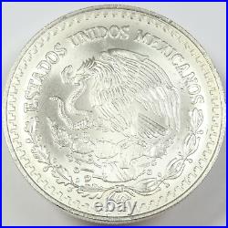 1999 Mo MEXICO 1 oz Silver Libertad Un Onza Coin #45233